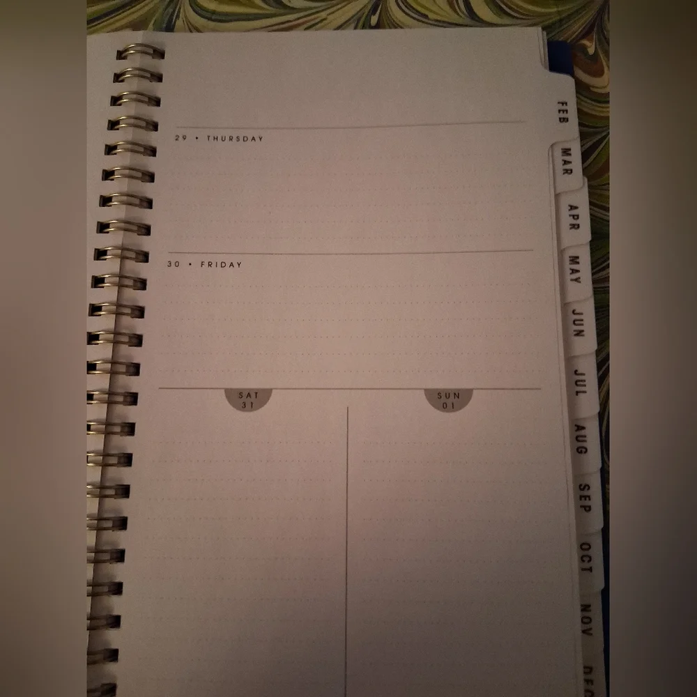 Two 2026 Daily Planners Brand NEW By BLUE SKY